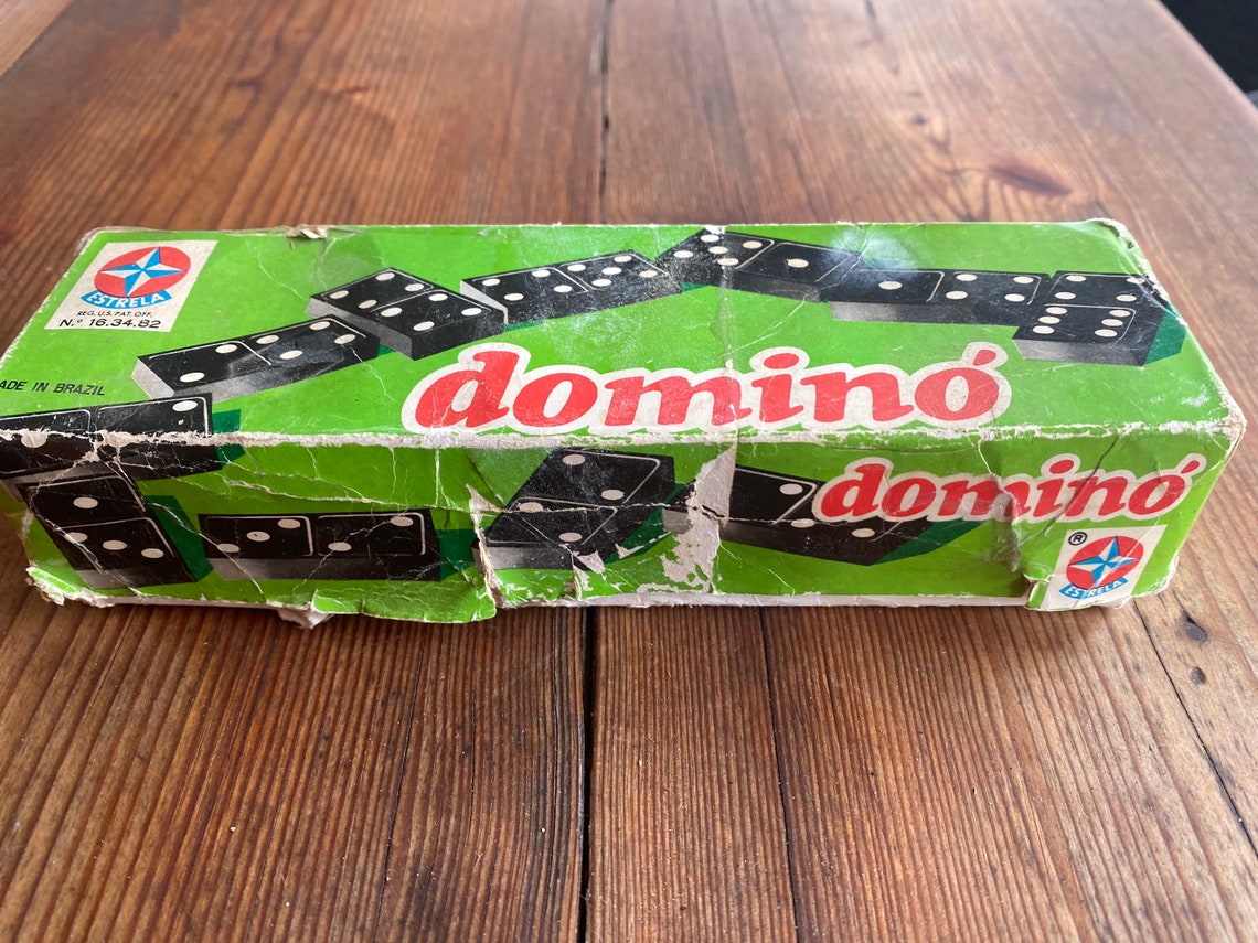 Vintage Donino set-Vintage Game Set-Retro Game Gifts for | Etsy