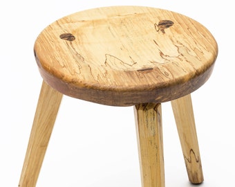 Spalted Maple Hearth Stool