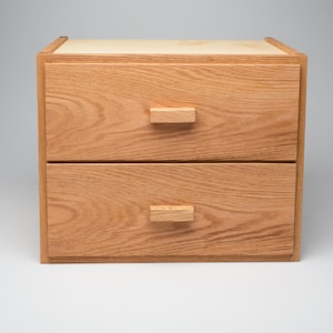 RackIt CD-180 OAK a new version of Per Madsen's original with oak veneer drawer fronts image 5