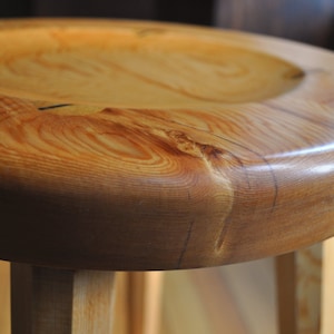 Haardkruk - Contrahoogte met vaste zitting. OP BESTELLING GEMAAKT.