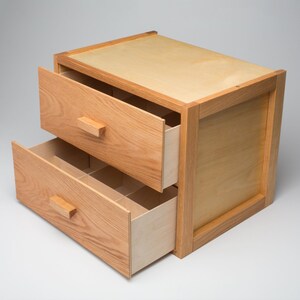 RackIt CD-180 OAK a new version of Per Madsen's original with oak veneer drawer fronts image 2