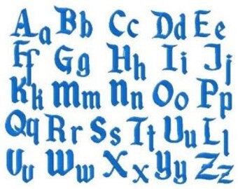 INSTANT DOWNLOAD Walt Disney Disneyland Machine Embroidery Font Set Includes 3 Sizes