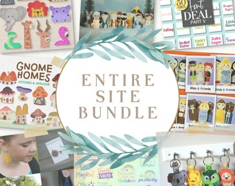Our Entire Etsy Shop of Machine Embroidery Designs, Get it all, Embroidery design, PES, HUS, JEF, VP3 & more, Includes Future Releases