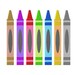 INSTANT DOWNLOAD Crayons Machine Embroidery Design