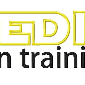 Jedi in Training Embroidery Design, Machine Embroidery, Brother PES, DST & All Popular Formats, Instant Download