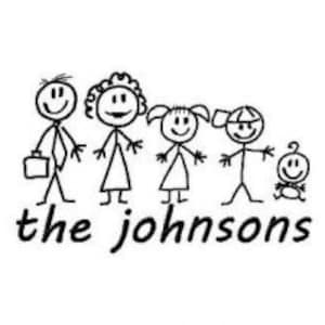 Stick Family Embroidery Designs, Machine Embroidery, Brother PES, DST & All Popular Formats, Instant Download