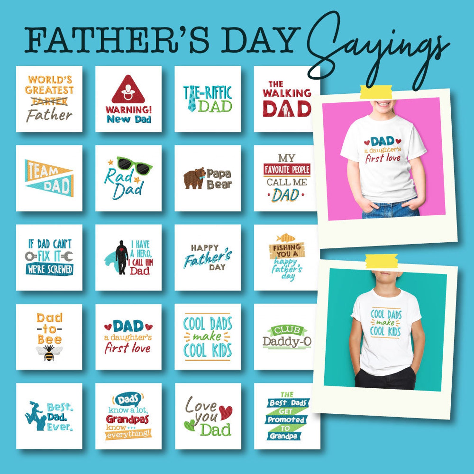 Fathers day embroidery designs dad embroidery designs  etsy Fathers day embroidery designs dad embroidery designs  etsy