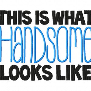 Puede incluir: Texto en negro y azul: "Esto es lo que se ve guapo".