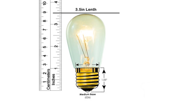 15 Replacement Bulbs Vintage Patio Edison Lights Clear Outdoor 15 Replacement Bulbs Vintage Patio