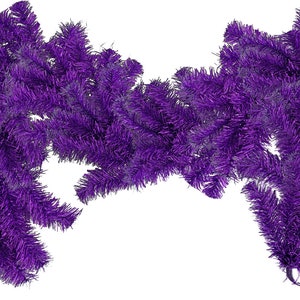 9-Feet PinkPurpleWhite Glitter Gumdrop Garland 9-Feet PinkPurpleWhite Glitter Gumdrop Garland