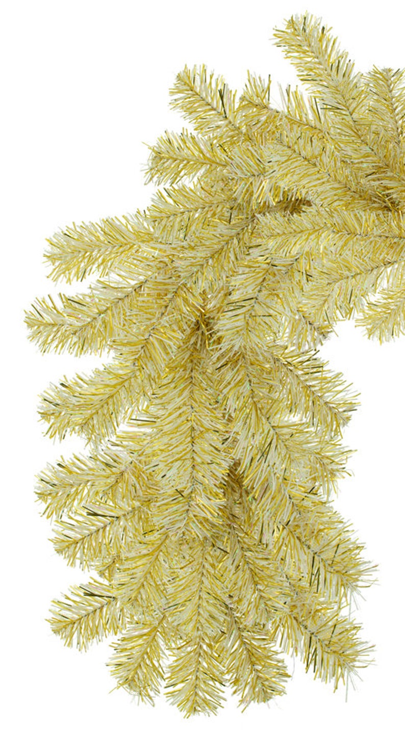 Rich Gold Christmas Garlands Decorations New Years  Etsy