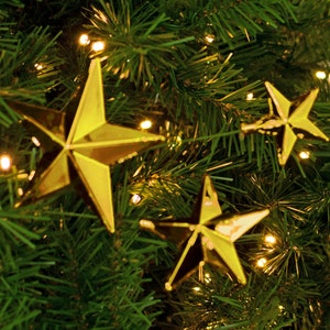 13 Plastic Snowflake Glitter Ornaments Lot Set Silver White Gold Pink  Christmas
