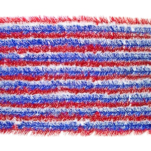 Panneau mural guirlande lumineuse 4 juillet : décoration de fête patriotique (56 po. X 20 po.)