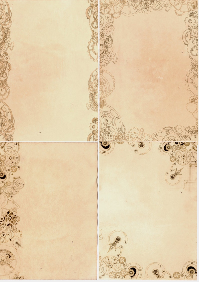 Victorian writing paper picture