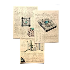 Ayleid Artifact Adventurer - Páginas de diario, pergaminos envejecidos