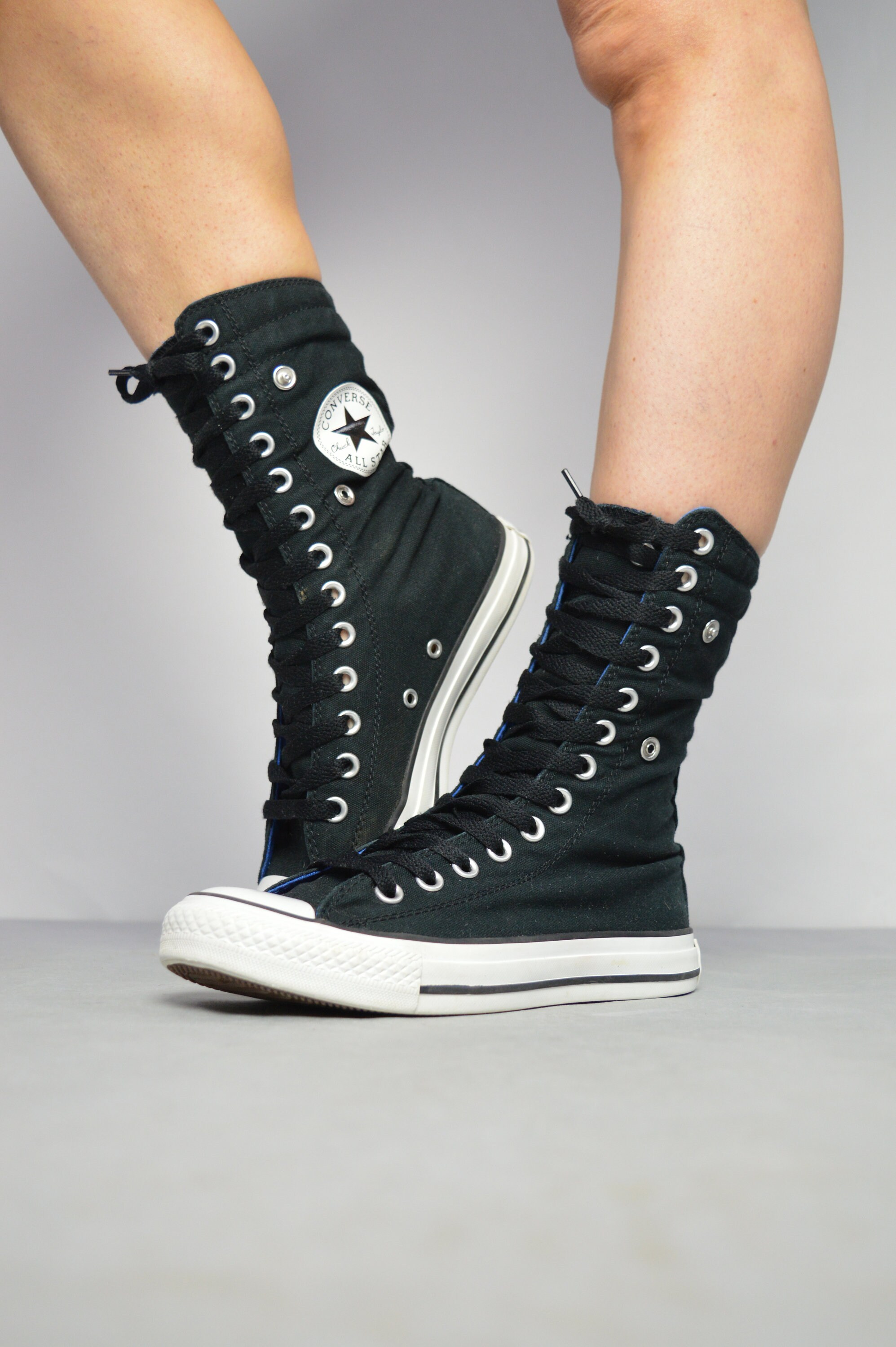 punk high top converse
