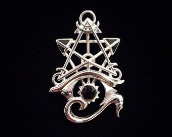 Eye of Horus Merkaba Pendant/Pin