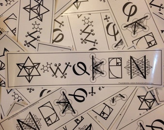 2"x7" AWAKEN STICKER