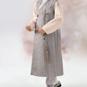 Custom Hanbok, Man Hanbok, Korean Traditional Costume, Korean Hanbok Dress 3pc #308