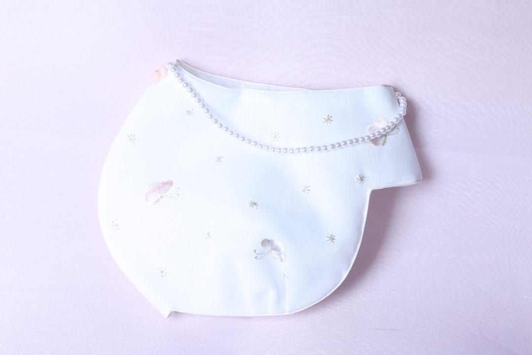 Hanbok Cap Hat Girl Baby Korea Traditional Jobawi White 조바위 First ...