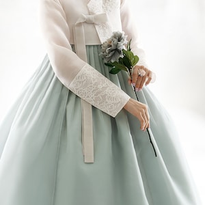 Custom Hanbok, Woman Hanbok, Korean Traditional Costume, Korean Hanbok Dress 2pc #819