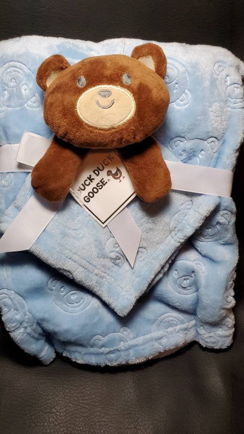 blue bear lovey