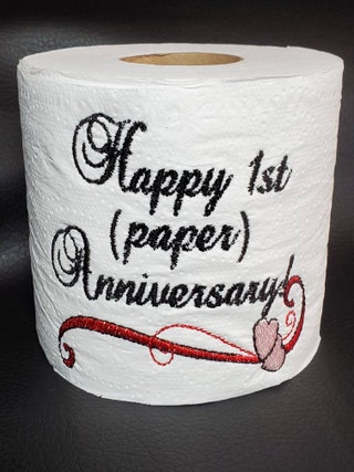 1st Anniversary Traditional Paper