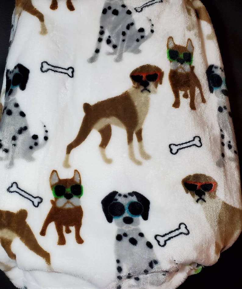 Monogrammed Dog Throw Blanket Custom Personalized Throw Etsy UK