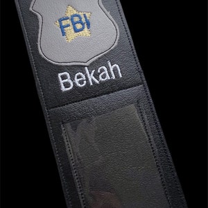 Personalized FBI Badge, Police Badge image 1