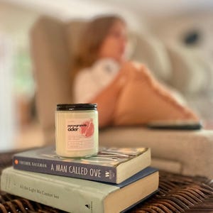Pomegranate Cider Soy Candle | Fall Candle | Fruity Autumn Scent | Cozy Candle