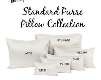 Almohadas moldeadoras de lujo para bolsos color marfil, almacenamiento de bolsos de diseñador, artículos esenciales de viaje, protección contra arrugas,