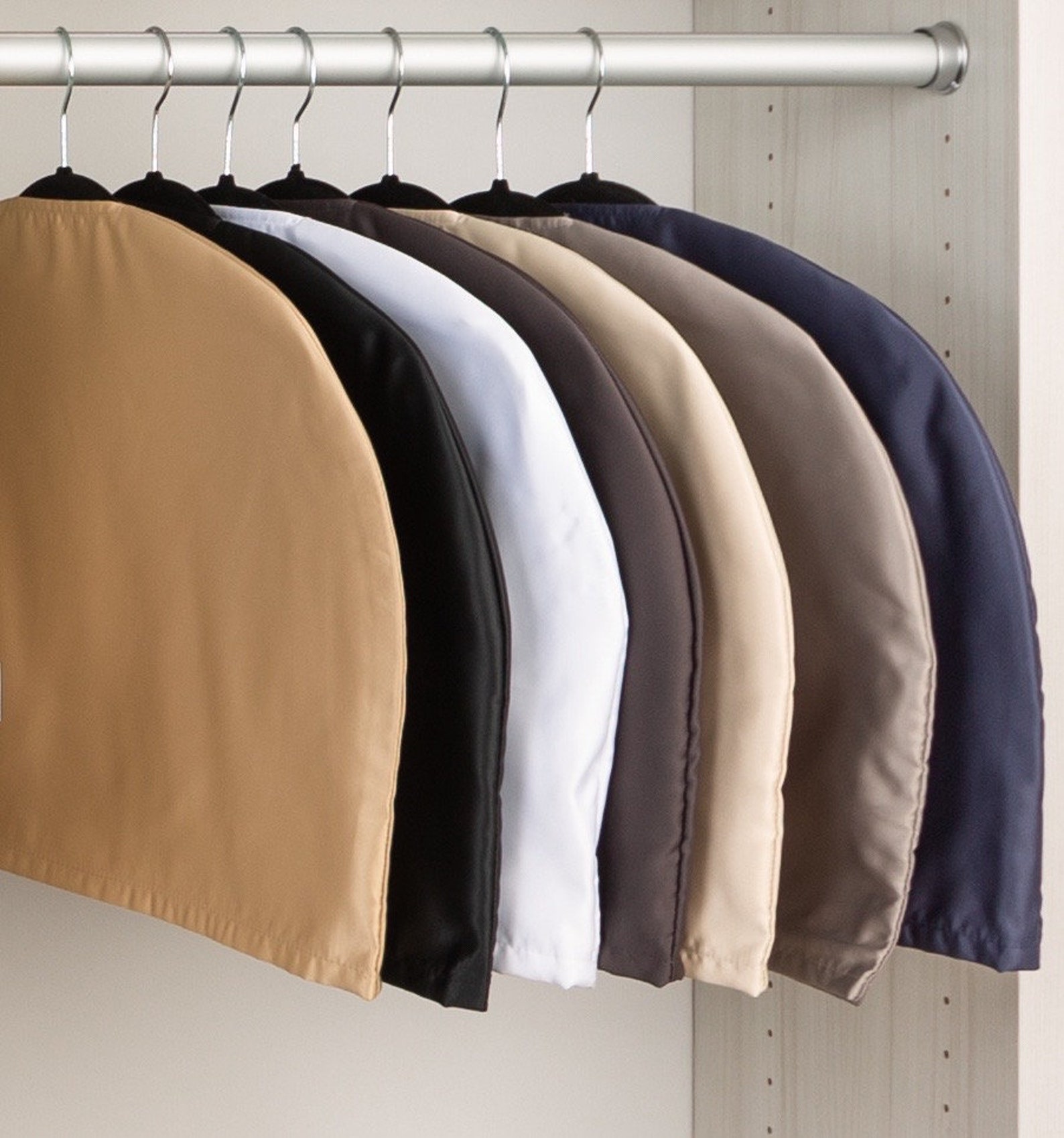 Fabrinique Garment Covers protect Your Clothing closet Storage 3 Set