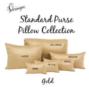 Inserciones de almohada doradas para bolsos y botas, rellenos de satén para botas, protección contra arrugas y protección para zapatos de diseño.