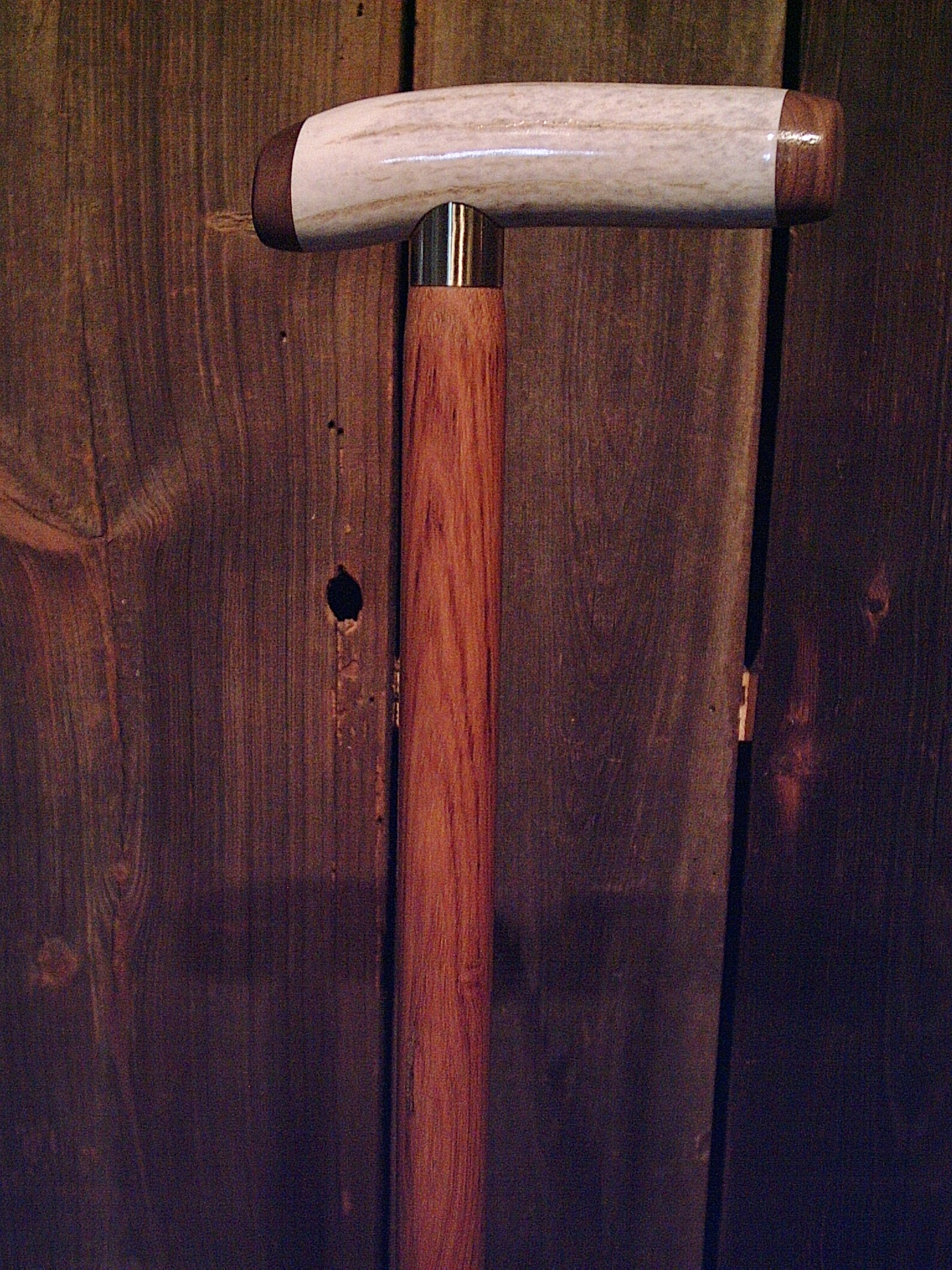 DEER antler handle custom made walking stick cane polished Etsy