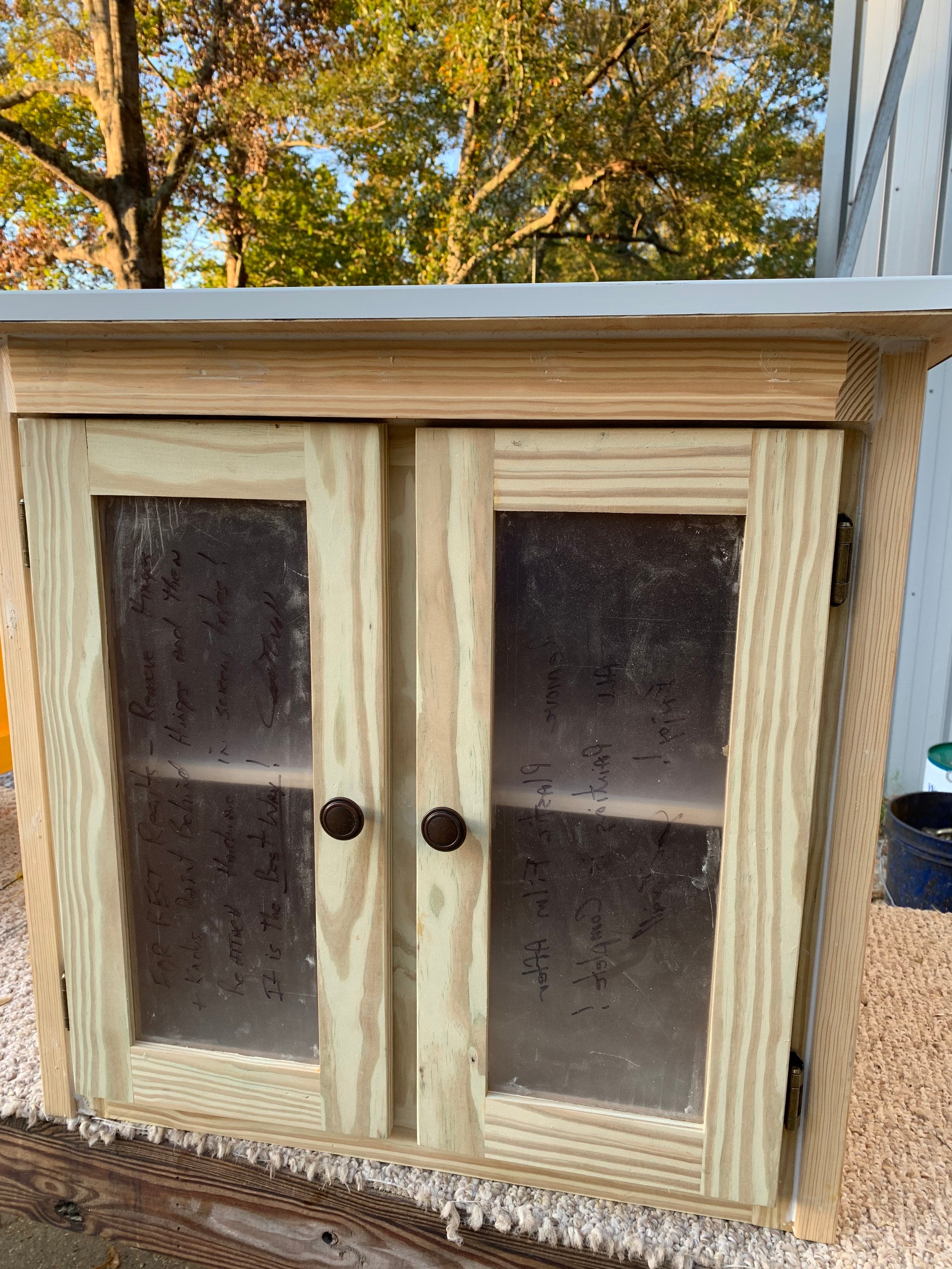 Unfinished Blessing Box, Steel Roof, Community Pantry - Etsy