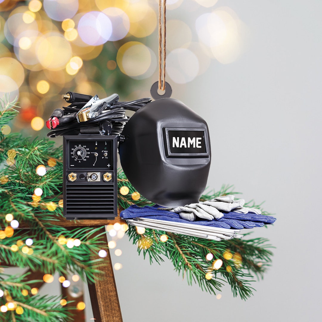 Welder Christmas Ornament Welding Ornament Gift Welder Etsy