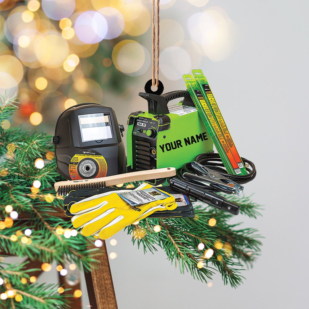 Welder Christmas Ornament Welding Ornament Gift Welder Etsy UK