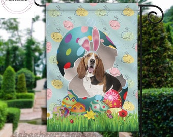 18 x 27 3dRose fl_200095_2Funny Basset Hound Puppy Dog in Santa Claus Hat Garden Flag 18 x 27 3dRose fl_200095_2Funny Basset Hound Puppy Dog in Santa Claus Hat Garden Flag
