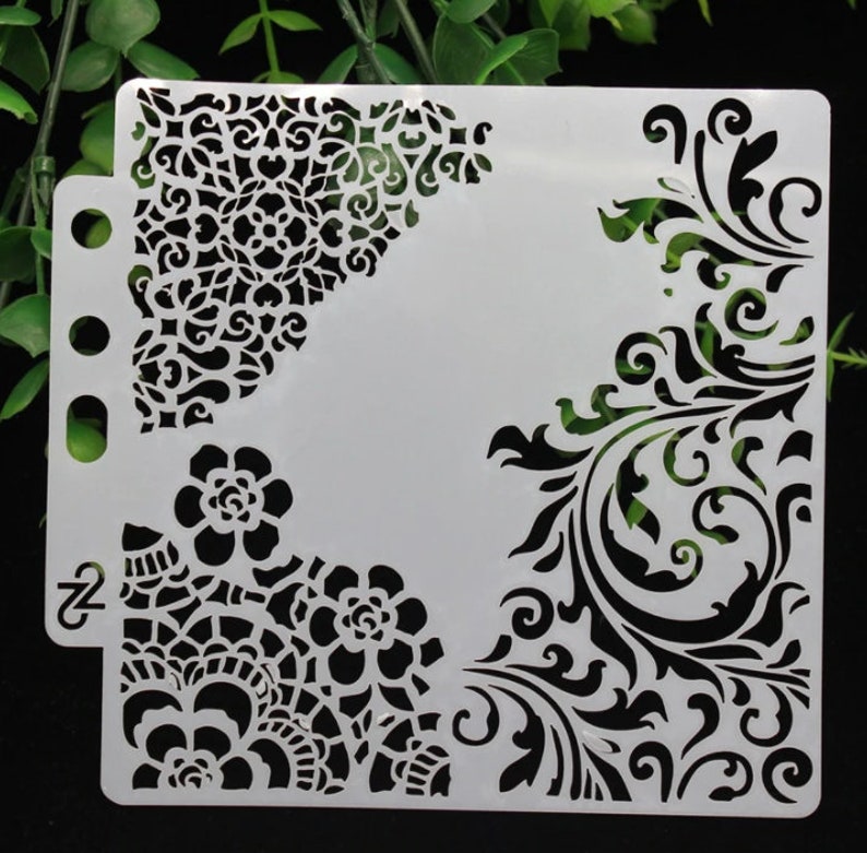 Stencil Set Beautiful Stencil Set Stencil Set for Cards Scrapbooking Layering Stencil Set 7 PCS Stencil Set Journals