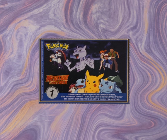 pokemon movie scene cards 1999 Pokemon The First Movie