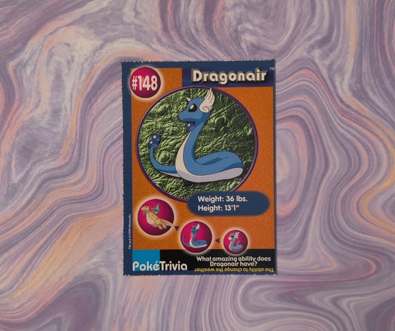 1999 dragonair pokemon card GameStop Topps The Movie Edt E11 #148 Foil PSA 8 at Hamilton Place in Chattanooga, TN Rare Retreat cost Vintage 1999 Poketrivia Dragonair Card