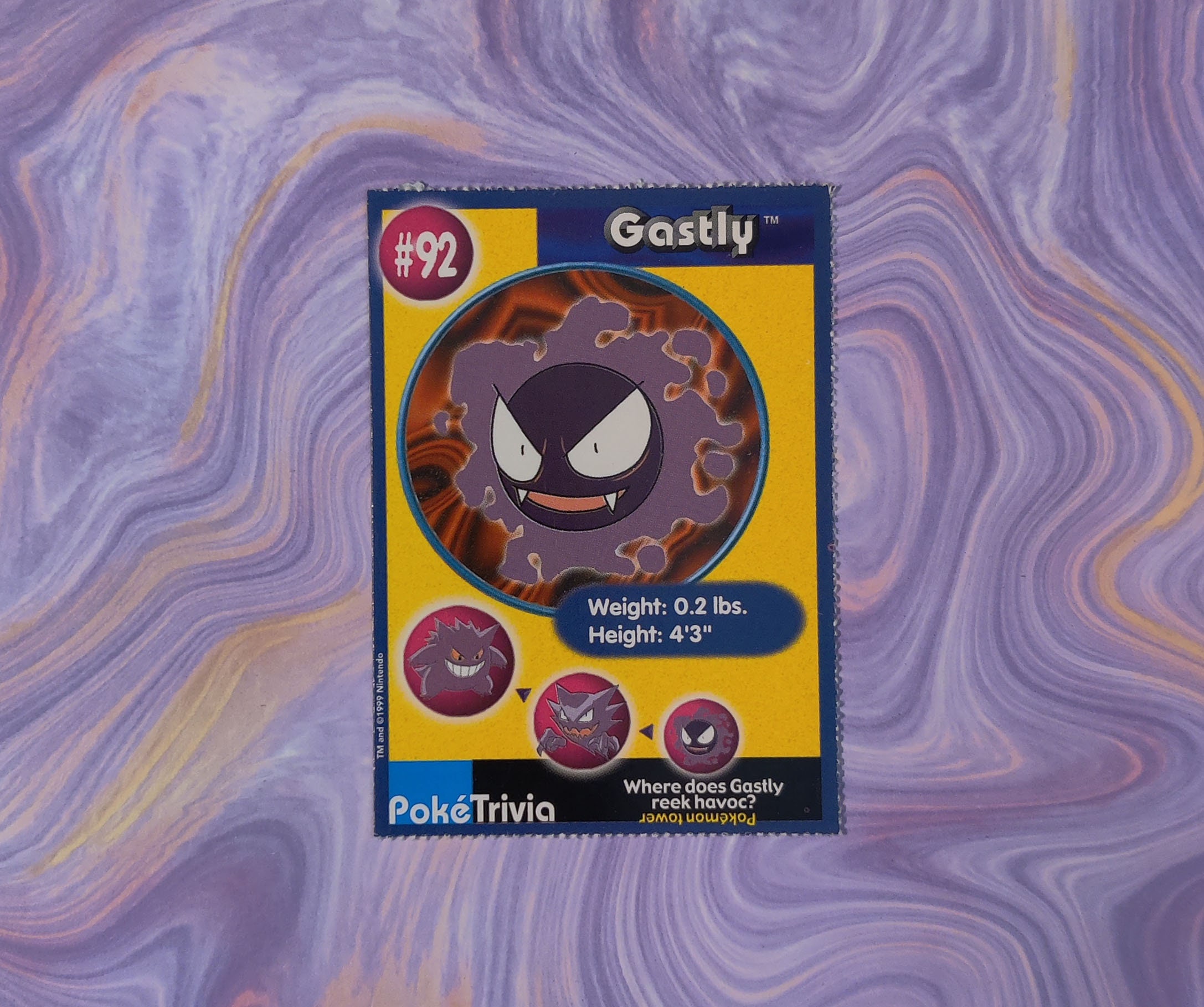 1999 gastly pokemon card Pokemon TCG Japanese