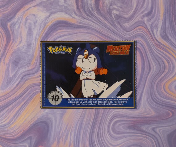 Vintage 1999 Poketrivia Articuno Card - Etsy