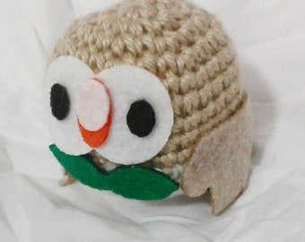 Crochet Rowlet