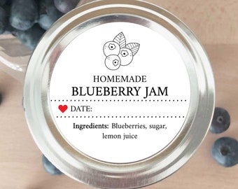 Farm themed sticker labels for jam jars, bottles, packaging - your text