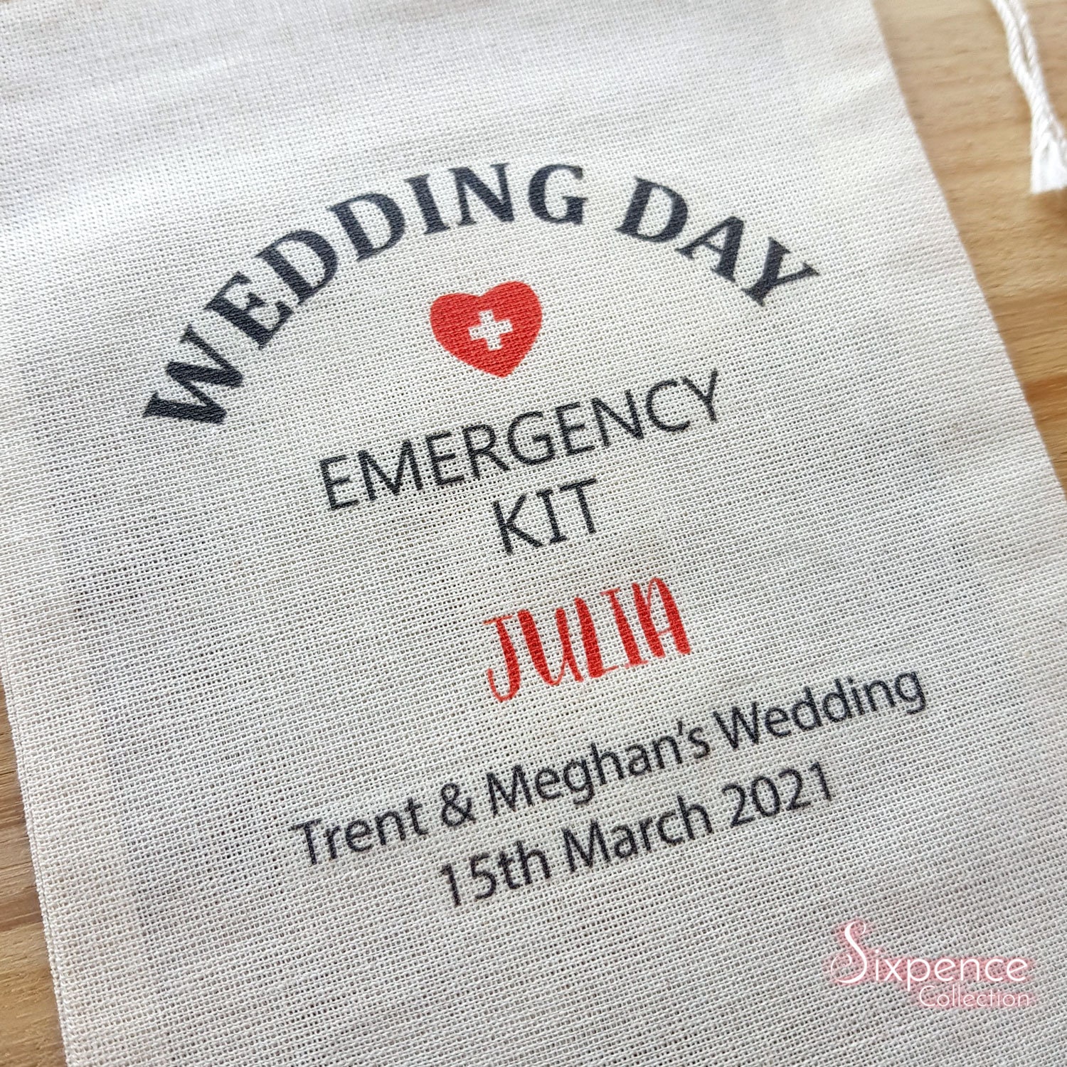 Wedding Day Emergency Kit for Bride Bridal Shower Gift for Travel Cosmetic  Bag Wedding Day Survival Kit Unique Gifts for Sister Besite Best Friend for