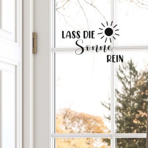 Fensteraufkleber für den Sommer,Fensterbild Fensterdekoration, Spiegelaufkleber,Sommerdekoration, Geschenkidee, Rub On Sticker, Geschenkidee
