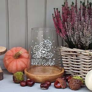 Herbstaufkleber, Sticker,  Herbst, Herbstzauber Autumn,Herbstzeit,Geschenk,Dekoration, Windlicht,Herbstliebe,Tischdekoration, DIY Herbst