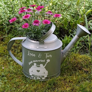 Aufkleber Hochzeit, personalisiertes Hochzeitsgeschenk , Geschenk zur Hochzeit, Hochzeitsaufkleber, Brautpaar Geschenk, Hochzeitskanne