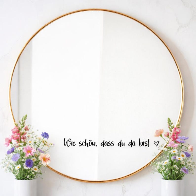 Welcome Door Sticker | How lovely to have you here | Front Door Decor | Modern Entrance Decor | Wall Decal Door Saying image 9